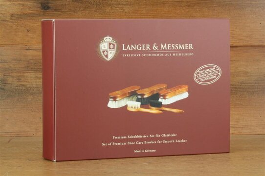 Langer & Messmer 5er-Set Premium Schuhbrsten