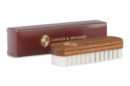 Langer & Messmer Suede Shoe Brush 15 mm