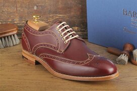 Barker Thompson Bordeaux Size 10.5 Goodyear Welted
