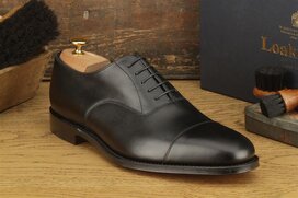Loake Aldwych Black Size UK 7.5 Goodyear Welted