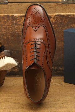 Loake Buckingham Brown Size UK 9 Goodyear Welted