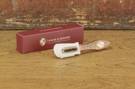Langer & Messmer Suede Leather Cleaning Brush with Rubber...
