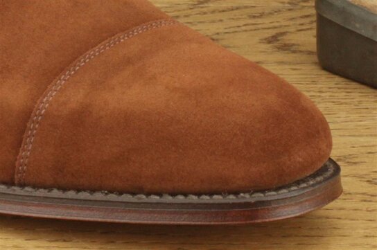 Loake Cannon Brown Suede Goodyear Welted