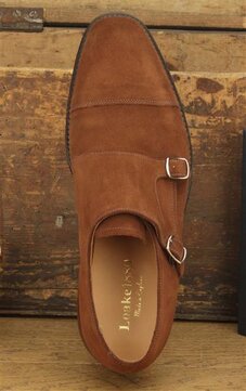 Loake Cannon Brown Suede Goodyear Welted