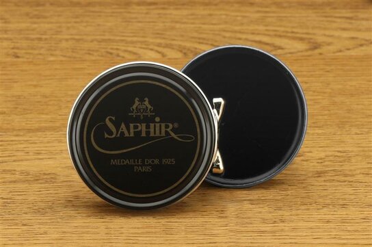 SAPHIR Polishing wax 50ml Black