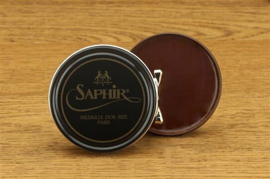 SAPHIR Polishing wax 50ml Mid Brown
