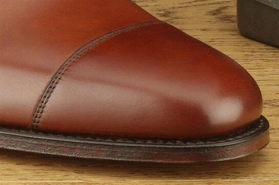 Loake Aldwych Mahogany Size UK 10.5 Goodyear Welted