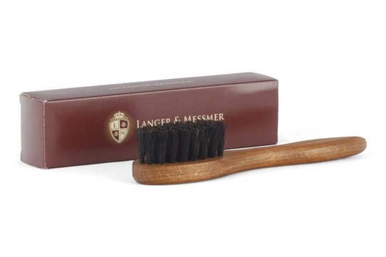 Langer & Messmer Premium Applicator Dark Horsehair Brush