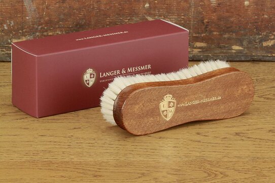 Langer & Messmer Premium Glanzbürste Ziegenhaar