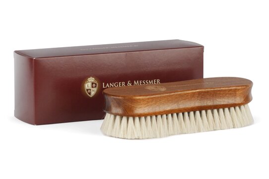 Langer & Messmer Premium High Gloss Goatshair Polishing Brush