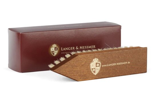 Langer & Messmer Premium Schmutzbrste fr Glattlederschuhe
