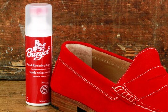 Burgol Suede Leather Cleaner 100 ml Red
