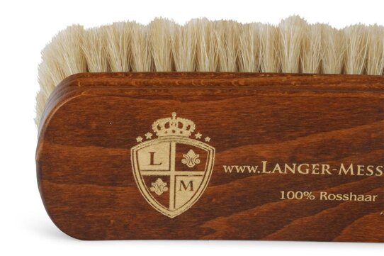 Langer & Messmer Light Horsehair Polish & Dust Brush