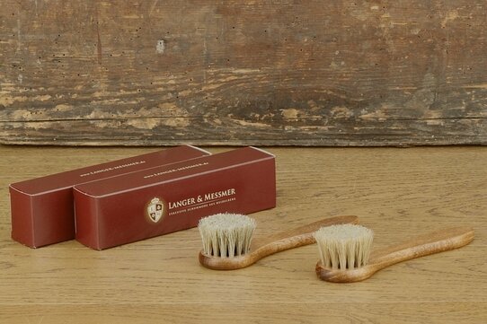Langer & Messmer Set of 2 Shoe Cream Brushes