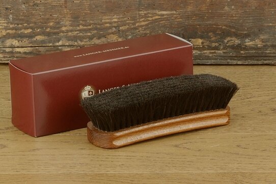 Langer & Messmer Set of 2 Horsehair Cleaning and Polishing Brushes