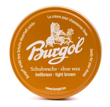 Burgol Shoe Wax Polish 100 ml Light Brown