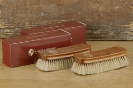 Langer & Messmer 2 piece dust and polishing horsehair...