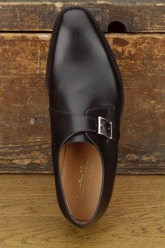 Loake Medway Black UK Size 8 Goodyear Welted