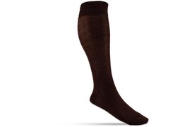 Langer & Messmer Knee-Length Socks Filoscozia Coffee UK...