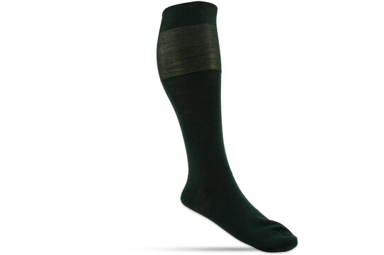Langer & Messmer Mens Cotton Knee-Length Socks Dark Green UK Size 7.5-8