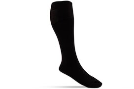 Langer & Messmer Mens Merino Knee-Length Socks Black