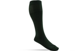 Langer & Messmer Mens Merino Knee-Length Socks Dark Green
