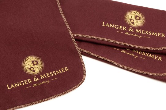 Langer & Messmer Set of 3 Cotton Polishing and Application Cloths