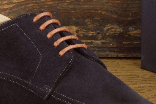 Loake Ealing Blue Suede Goodyear Welted