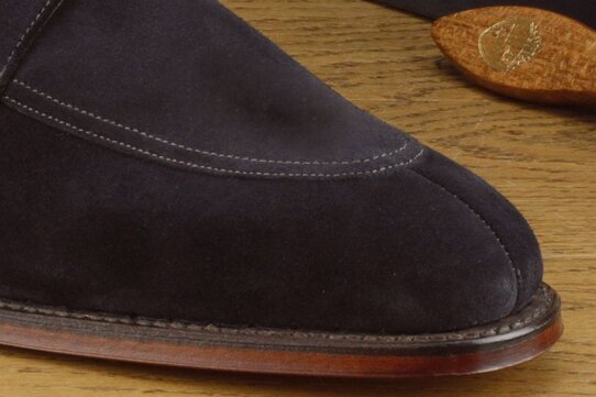 Loake Ealing Blue Suede Goodyear Welted