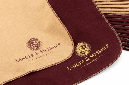Langer & Messmer Set of 20 Cotton Polishing and Application Cloths