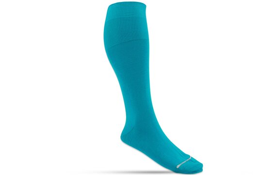 Langer & Messmer Mens Cotton Knee-Length Socks Turquoise UK Size 11-12
