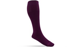 Langer & Messmer Mens Cotton Knee-Length Socks Violet