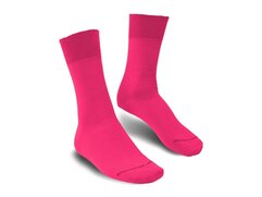 Langer & Messmer Mens Cotton Calf-Length Socks Pink UK...